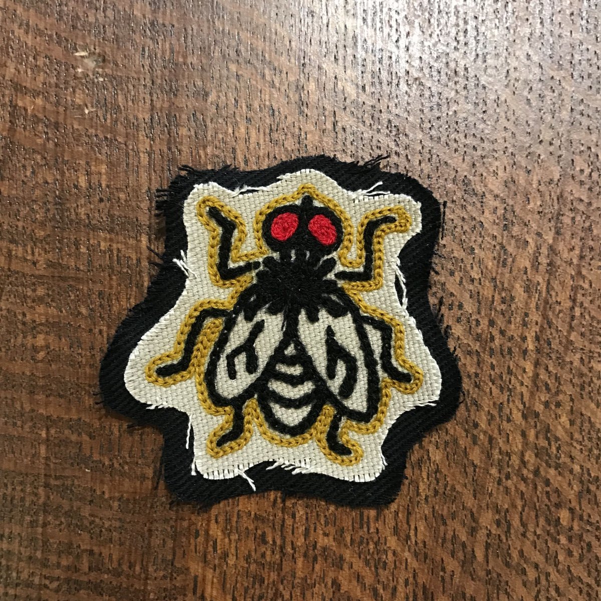 【美品】PAOPAOオリジナル チェーン刺繍入り Gジャン　Ｍsize osanpo setagaya おさんぽミニタオル ブルー/ベージュ/ホワイト