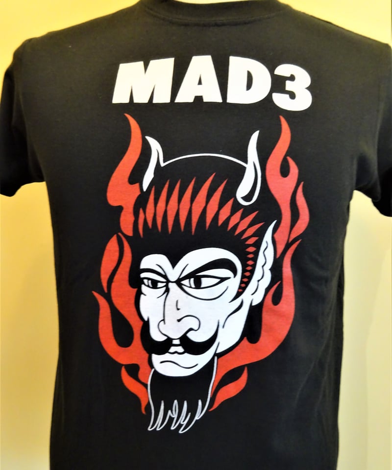MAD3 Tシャツ ブラック　ビンテージ MAD3 T-shirt Sサイズ | PINUP MOM