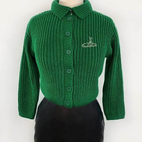 1950s style Mischief knit (Kelly Green)