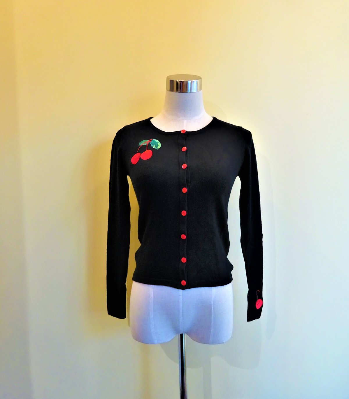 50s Cherry Cardigan | PINUP MOM