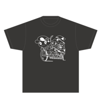 Ｔシャツ（自転車・ブラック）