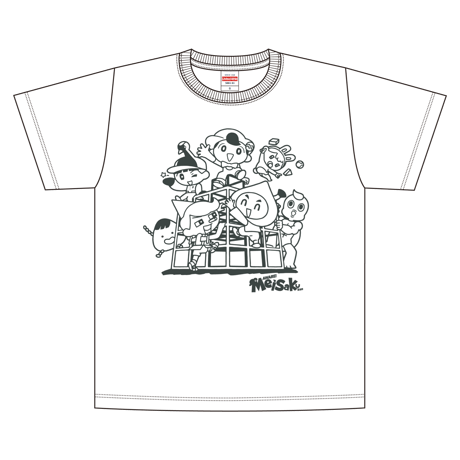 Tシャツ（ジャングルジム・白）
