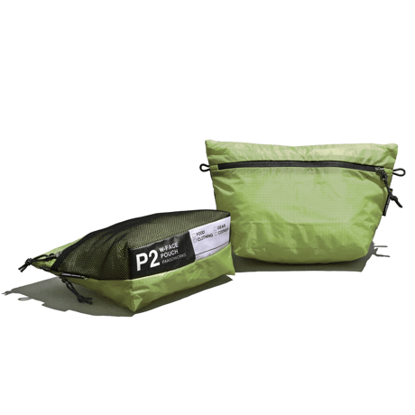 PAAGO WORKS パーゴワークス / W-FACE POUCH P2