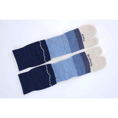 atelierbluebottle アトリエブルーボトル / Hiker's SOCKS - STRIPED