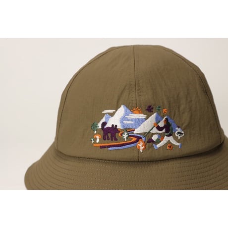 halo-commodity ハロコモディティー / h253-438/Map Hat