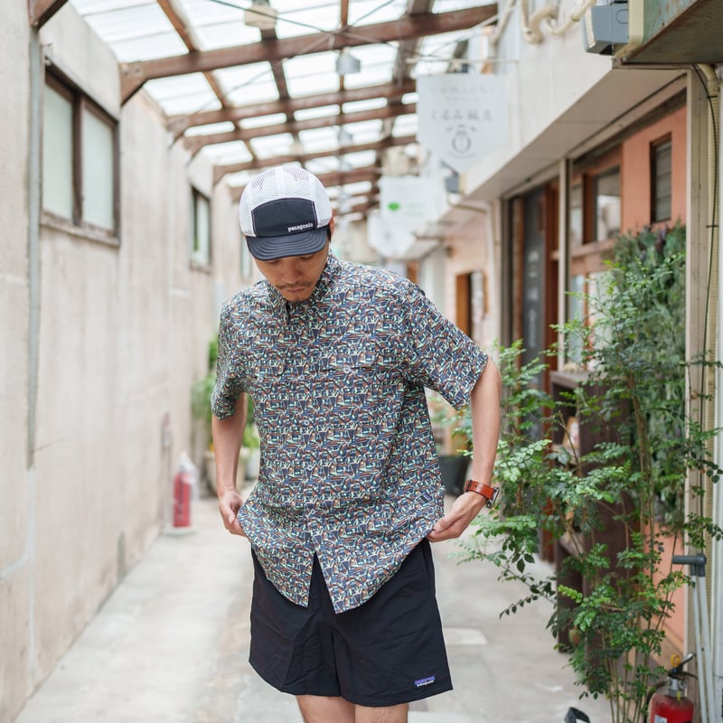 パタゴニア リッジフローシャツ MサイズSP23 スカイブルー パタゴニア リッジフローシャツ MサイズSP23 スカイブルー パタゴニア