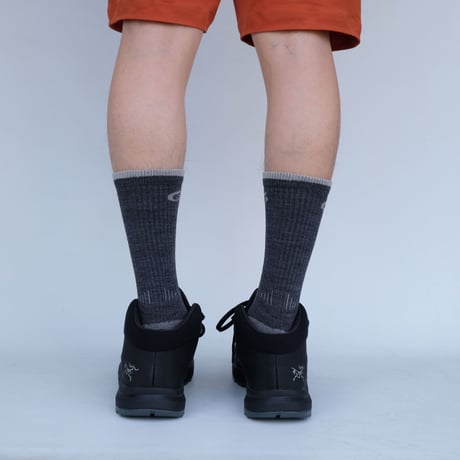 POINT6 ポイントシックス / Hiking Mixed Stripe Light Crew