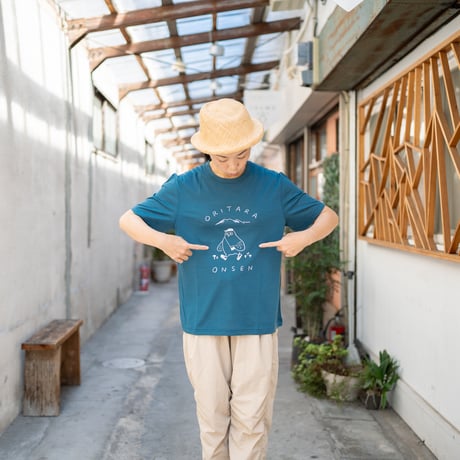 Oritara Onsen T-shirt / HIGASHI ALPS × sn × HouHou 2025