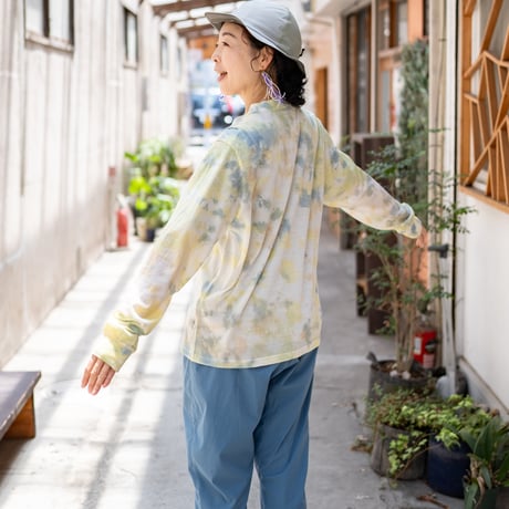 BROWN by 2-tacs ブラウンバイツータックス／B35-KN005-2 "BAA cardigan"(Tie dye)