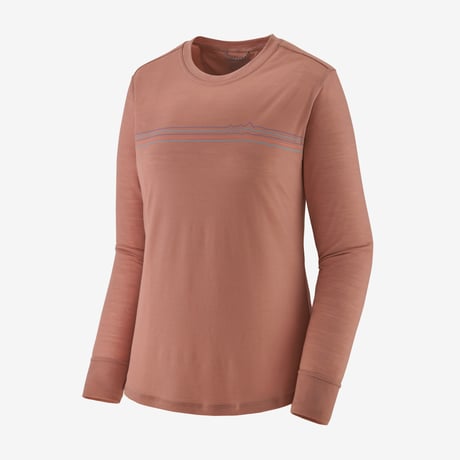 patagonia パタゴニア ／ ウィメンズ・ロングスリーブ・キャプリーン・クール・メリノ・グラフィック・シャツ