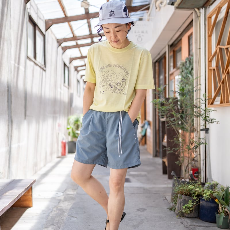 迷迭香（マンネンロウ）　ショートパンツ 迷迭香 マンネンロウ／NYLON HARVEST SHORTS CLASSIC | 旅道具と人