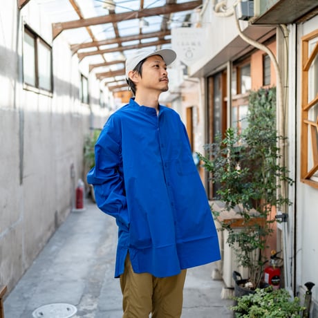 PAPERSKY WEAR ペーパースカイウェア ／ RELAX CAVE TYPEWRITER LONG BIG SHIRT