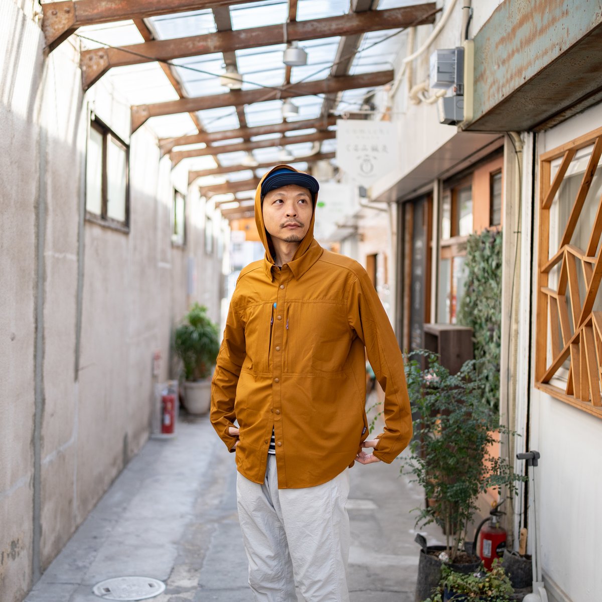 未使用 パタゴニア メンズ・リバー・ランブラー・ハイブリッド・サン