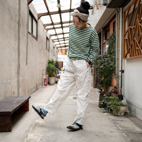 PAPERSKY WEAR ペーパースカイウェア ／ MAGAZINE CHECK EASY PANTS