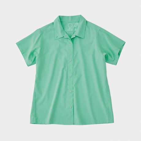 山と道／Bamboo Short Sleeve Shirt - Women (2025) 【在庫有】