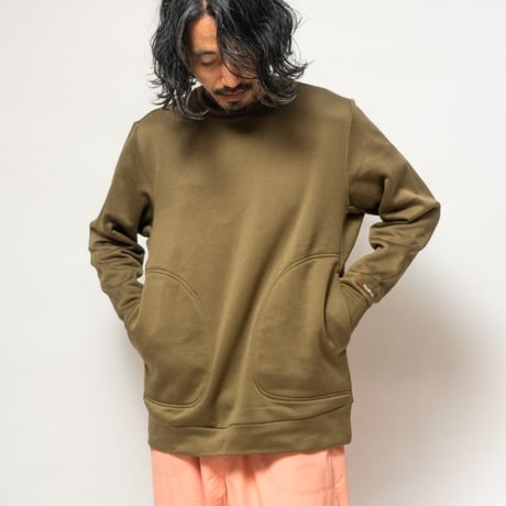 atelierbluebottle アトリエブルーボトル / Mountain DRY – CREWNECK