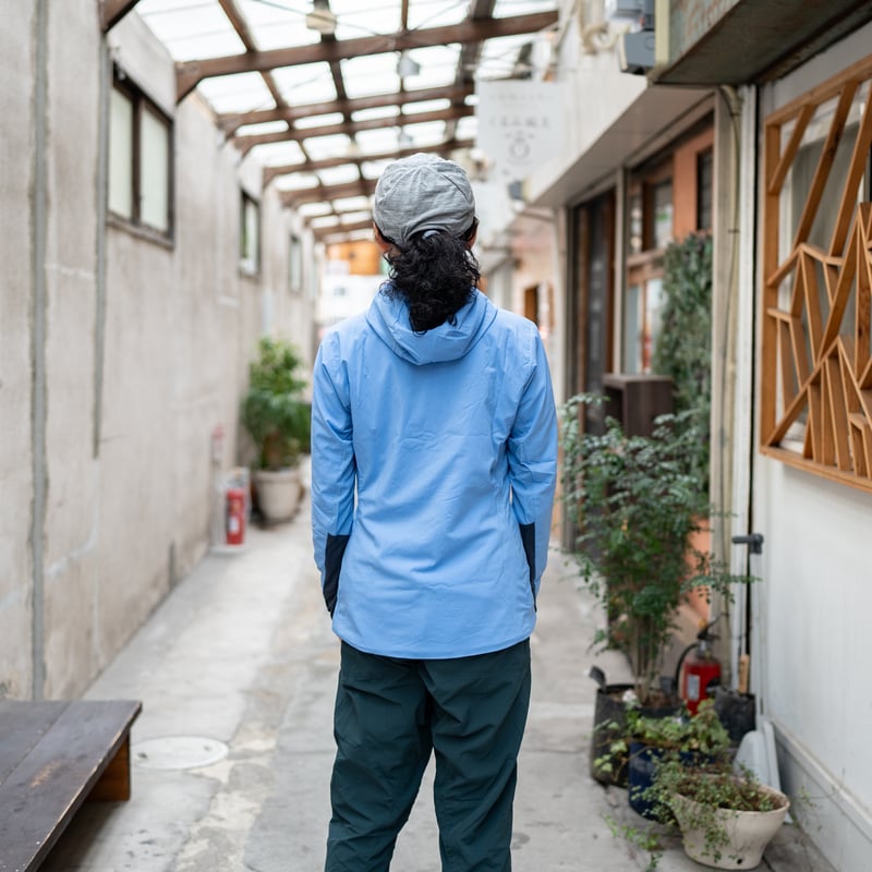 美品☆patagonia レディースM ナノエア フーディー ブルー patagonia パタゴニア ／ ウィメンズ・ナノエア・ウルトラライト