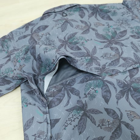 PAPERSKY WEAR ペーパースカイウェア／HIKE&BIKE CAVE BIG HALF SHIRT with Foxfire