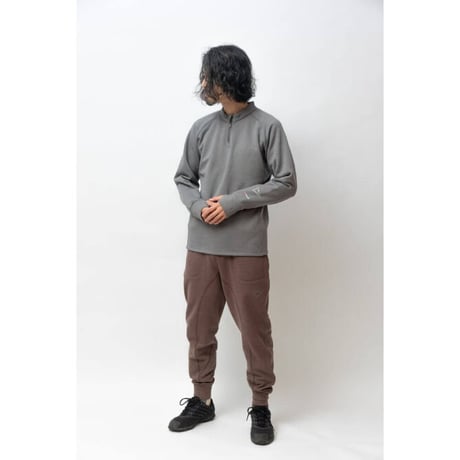 atelierbluebottle アトリエブルーボトル / Hiker’s JERSEY SHORT ZIP
