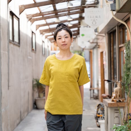 アトリエセッセ / 街と山のTシャツ メンズサイズ