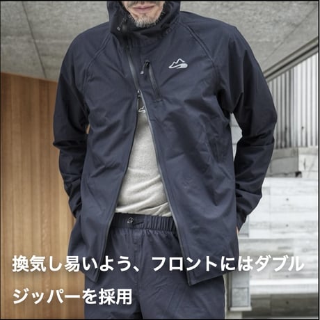 milestone マイルストーン / UP-SWING Rain Hoody