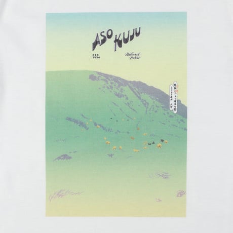 PAPERSKY WEAR ペーパースカイウェア ／ National Parks of Japan T-SHIRT（PAPERSKY with chalkboy）