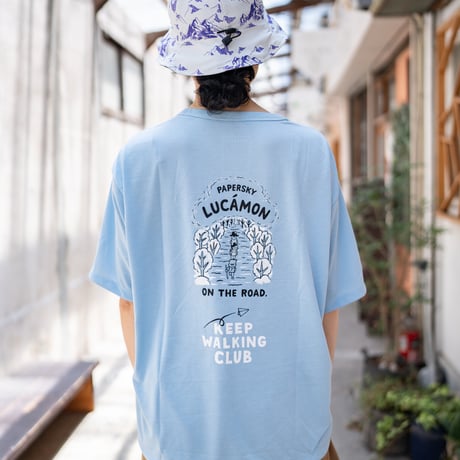 PAPERSKY WEAR ペーパースカイウェア／LUCAMON ON THE ROAD T-SHIRT