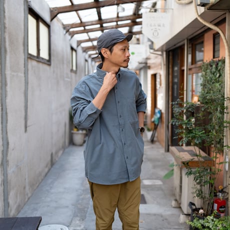 PAPERSKY WEAR ペーパースカイウェア ／ HIKE&BIKE CAVE CORDUROY BIG SHIRT