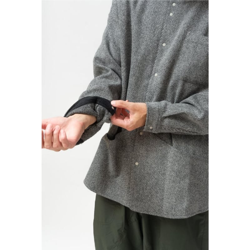 atelierbluebottle アトリエブルーボトル / NEO WOOL SHIRTS 
