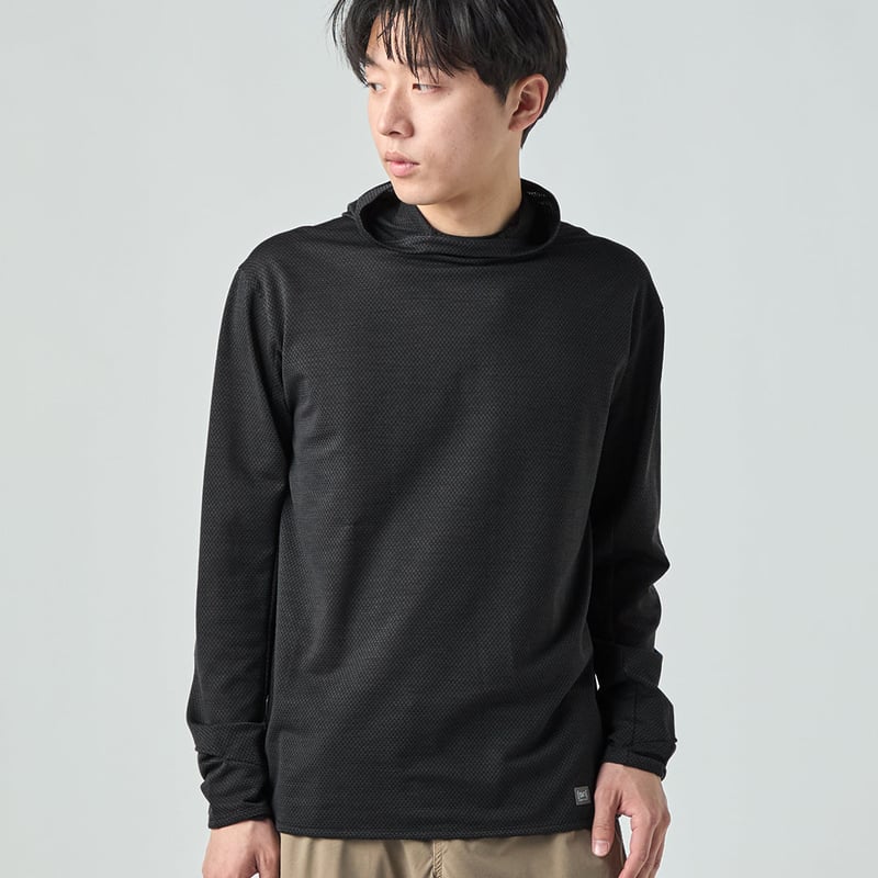 希少‼️PRADA SPORTS フード付きメッシュフーディー SN／JP 135 ウールメッシュ アクティブ フーディー 2(ユニセックス