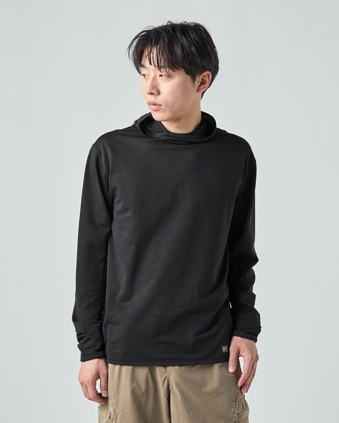 SN／JP 135 ウールメッシュ アクティブ フーディー 2(ユニセックス