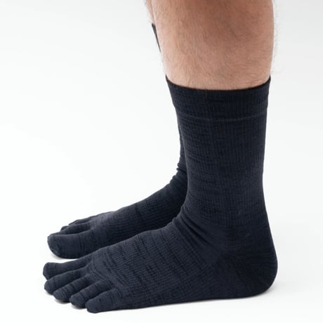 YUBI SOCKS ユビソックス ／ Toe Socks Crew Axio Wool