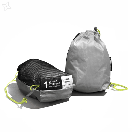 PAAGO WORKS パーゴワークス / W-FACE STUFF BAG 1