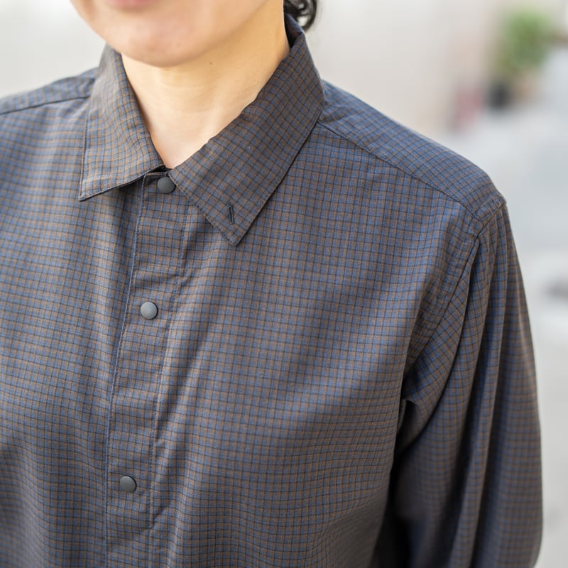 山と道／Merino Shirt - Unisex (2026)【在庫有】 | 旅道具と人 H