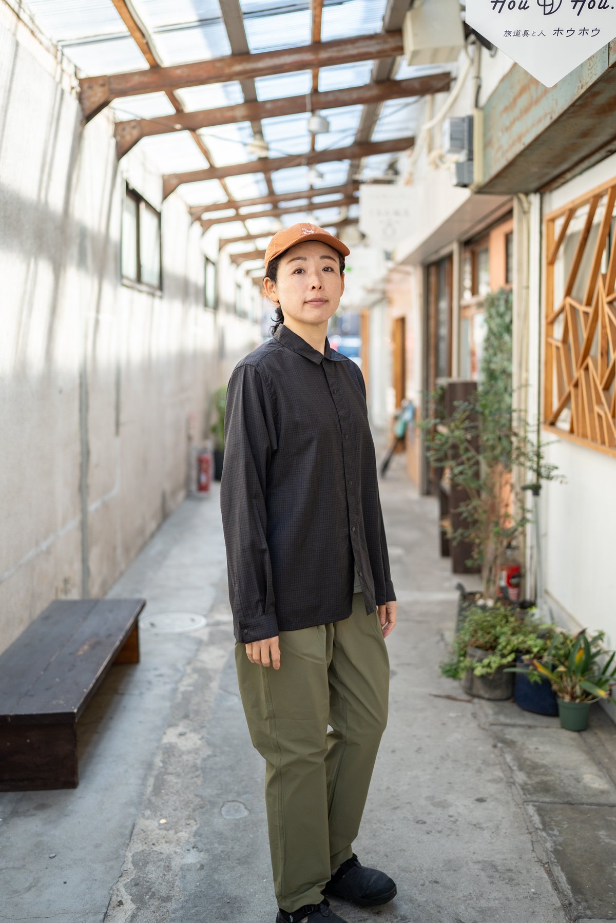 山と道／Merino Shirt - Unisex (2026)【在庫有】 | 旅道具と人 H