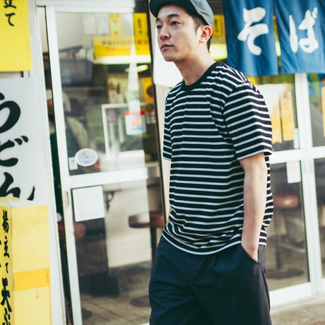 BRING／DRYCOTTONY ヘビーウェイトボーダーTシャツ