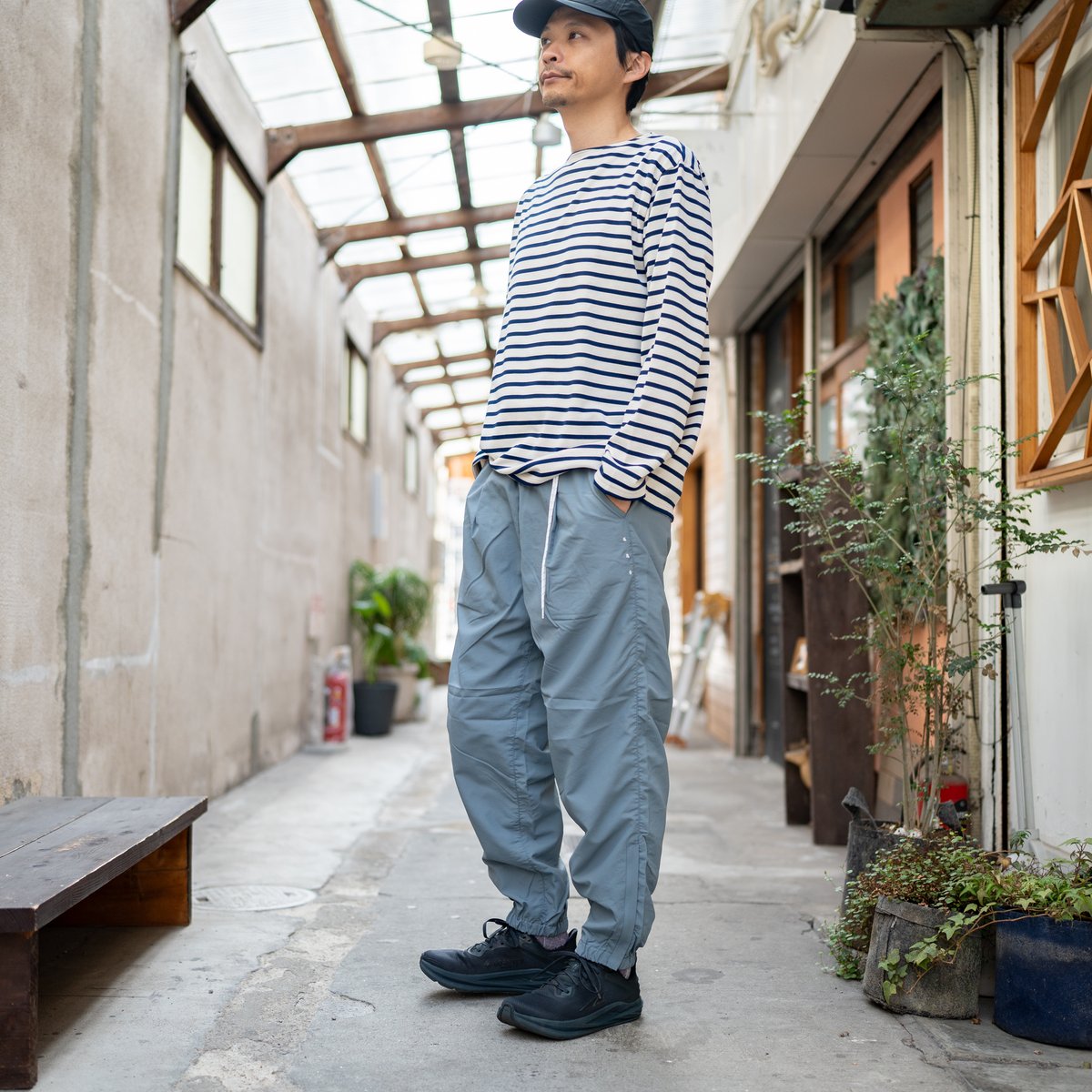 迷迭香　マンネンロウ　NYLON HARVEST TRAINER 迷迭香【 unisex 】 Nylon harvest trainer | Terminal