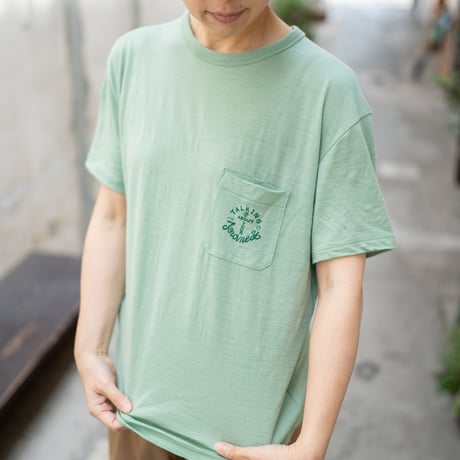 icebreaker × HouHou × CHALKBOY／別注メリノ150 SS ポケットT