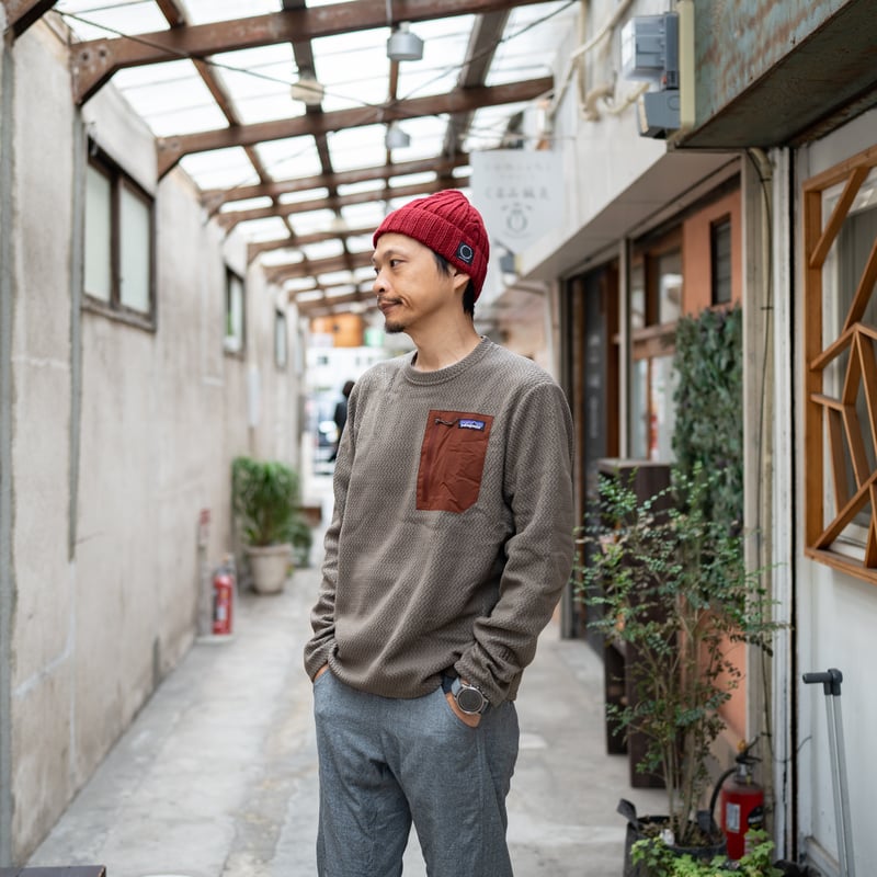 メンズ　R1エア・クルー　サイズS patagonia パタゴニア ／ メンズ・R1エア・クルー | 旅道具と人 HouHou