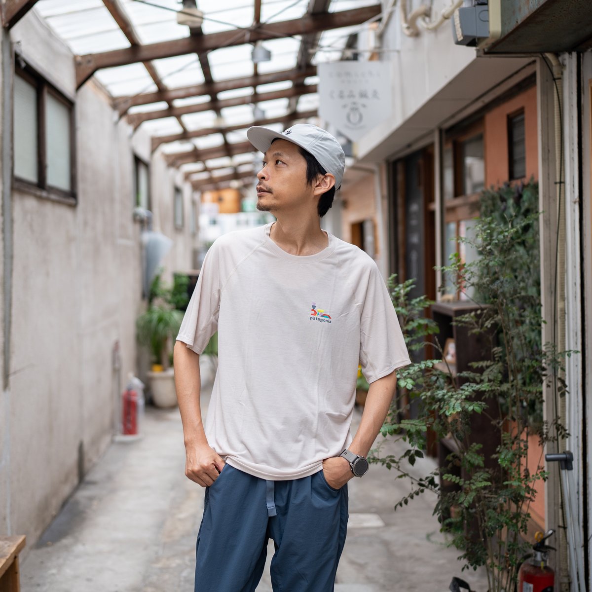 信越五岳2021 patagonia キャプリーンクールトレイル Mサイズ patagonia パタゴニア ／ メンズ・キャプリーン・クール