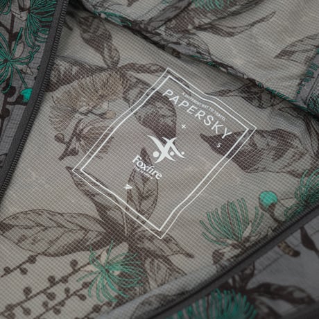PAPERSKY WEAR ペーパースカイウェア／WIND SHELL with Foxfire