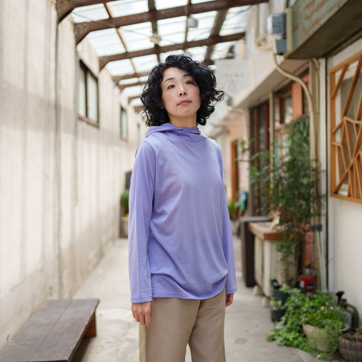 brown by 2-tacs BAA hoodie Lavender XL