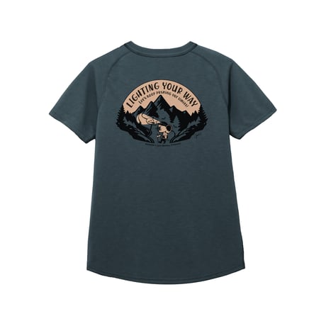milestone マイルストーン／milestone Original T-Shirt Jerry Marquez Canvas"Let's Keep Pushing Our Limits!"