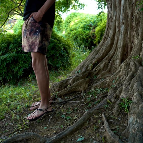 迷迭香 マンネンロウ／MPT-3F NYLON GARMENT DYE HARVEST SHORT PT