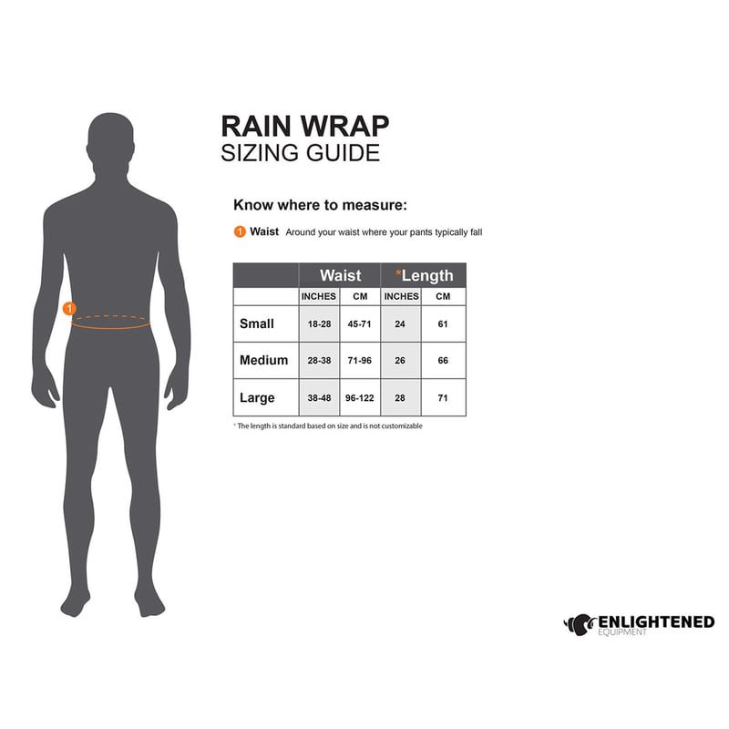 ENLIGHTENED EQUIPMENT/Rain Wrap | 旅道具と人 HouHou〈 ENLIGHTENED EQUIPMENT/Rain Wrap | 旅道具と人 HouHou〈