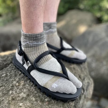 atelierbluebottle アトリエブルーボトル / Hiker's SOCKS - SHORT02