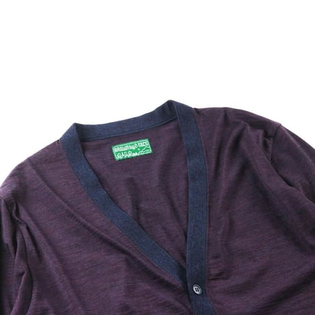 BROWN by 2-tacs ブラウンバイツータックス／B35-KN005"BAA cardigan"