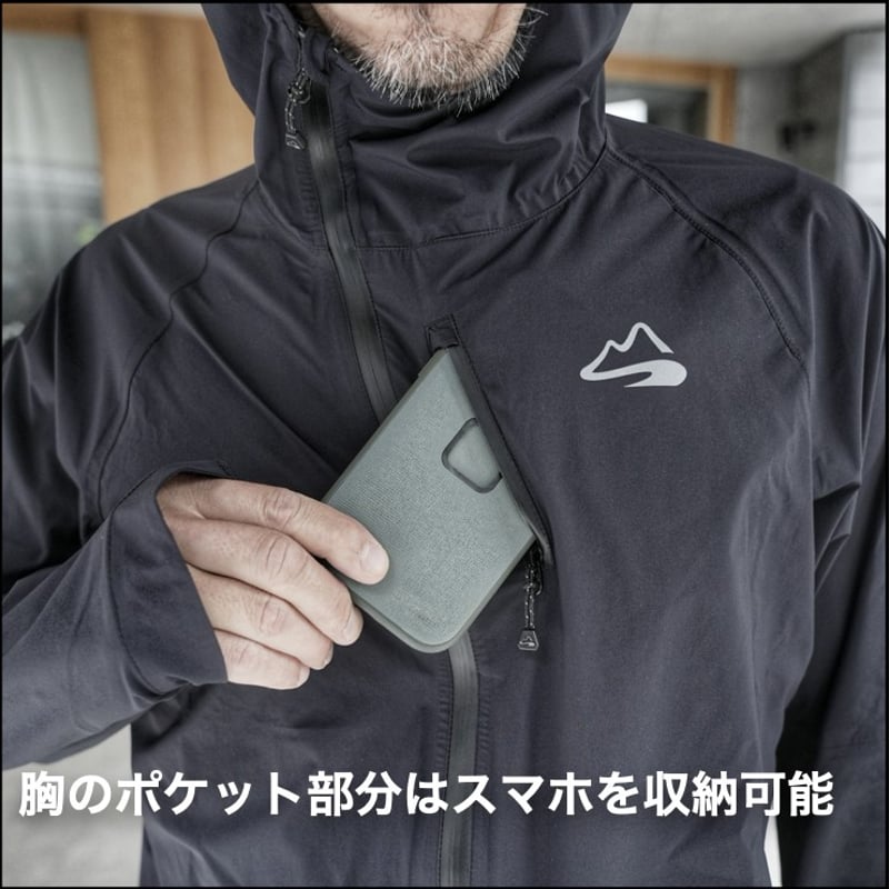 milestone マイルストーン / UP-SWING Rain Hoody | 旅道具と人