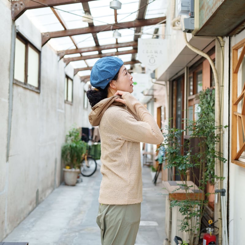 ALPHA HOODY 2023 【atelier Blue bottle】