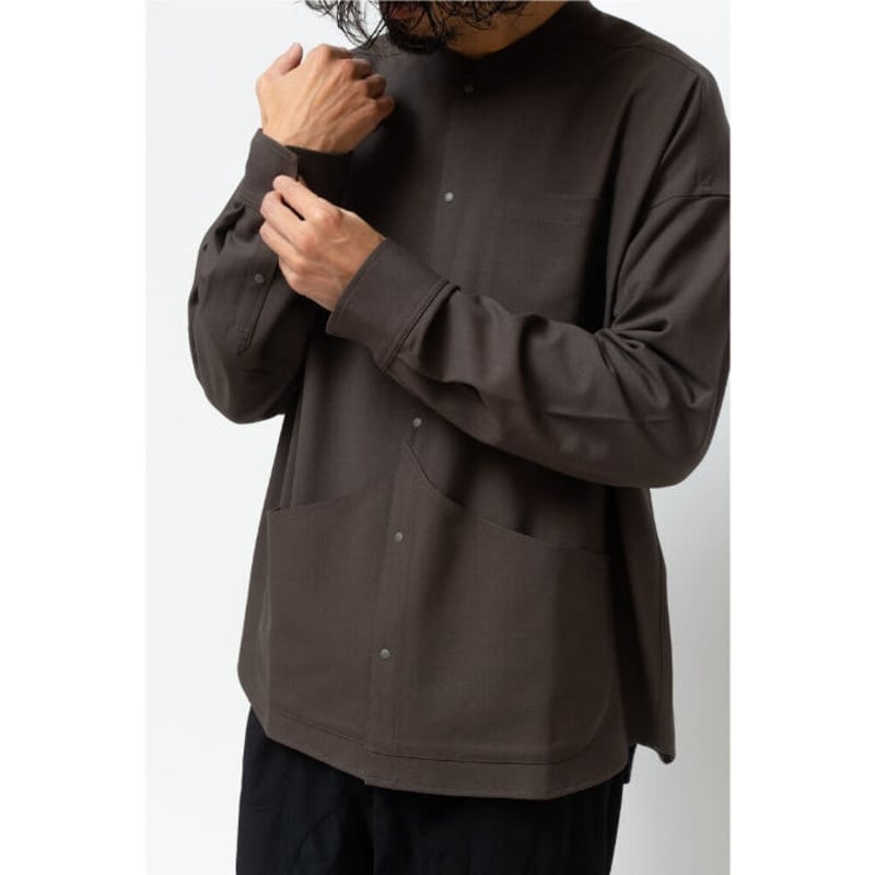 atelierbluebottle アトリエブルーボトル / Neo WOOL SHIRTS-